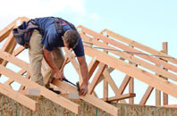 Bale roof trusses